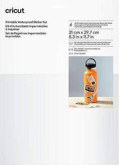 Actual product image Cricut Stickerpapier Joy Xtra A4, 6 Bogen, Weiss (180 g/m², 6 x)