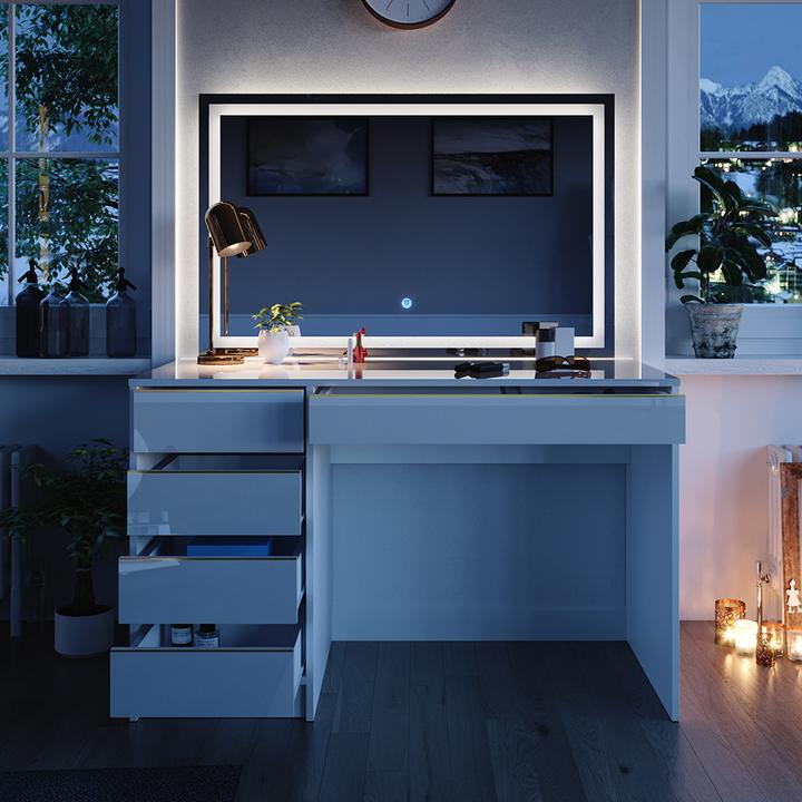 Actual product image Vicco Sherry with lighting (120 x 75 x 55 cm)