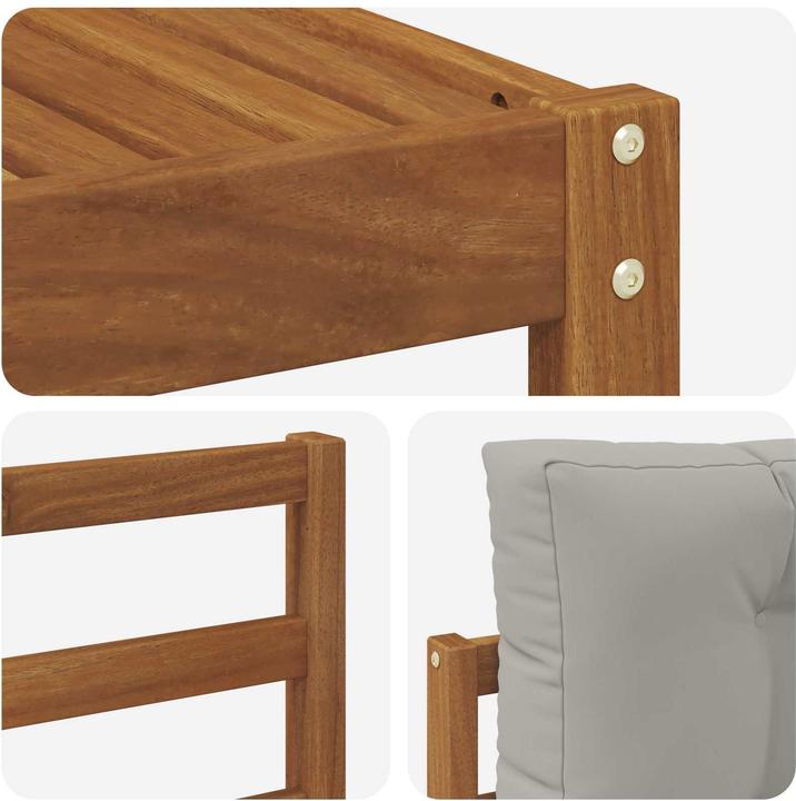 Produktbild vidaXL Gartenmöbel Set
