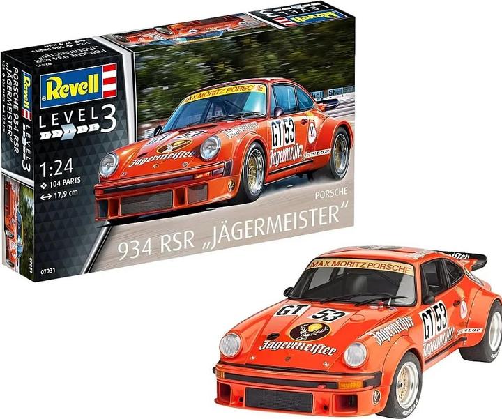 Produktbild Revell Porsche 934 RSR Jägermeister