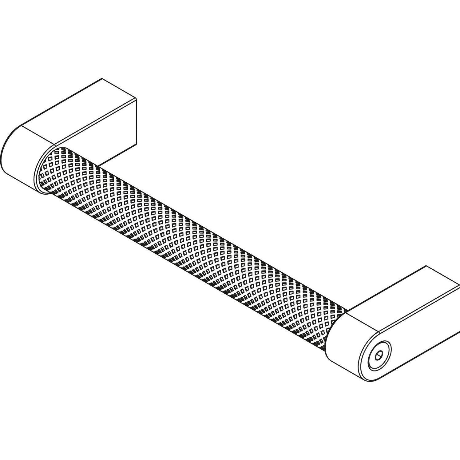 Thumbnail - Furnipart, Möbelgriff, Regular Küchengriff (Möbelgriff) Breite 206 mm Edelstahl schwarz