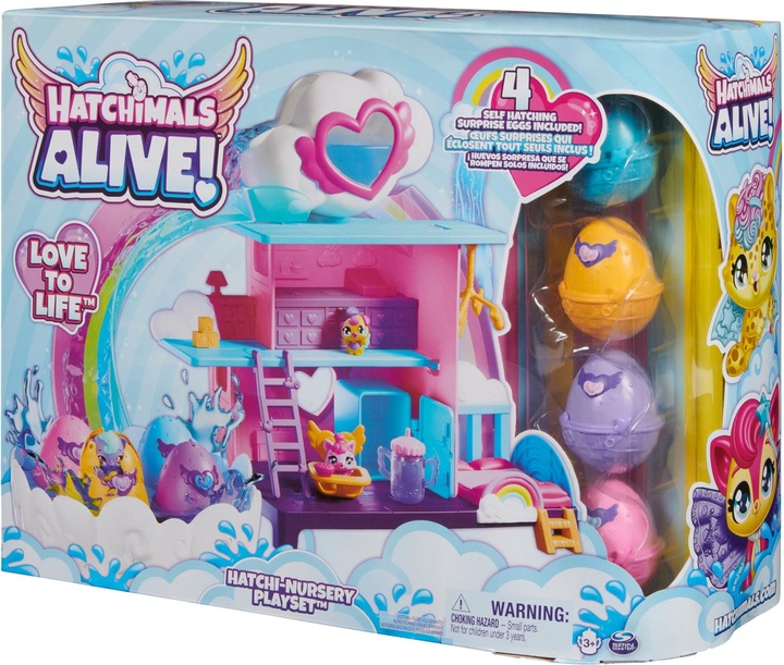 Image du produit Hatchimals EGG COL Playset Hatchi Nursery GML
