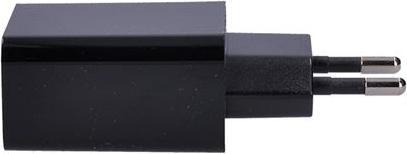 Actual product image Skross Solight USB nabíjací adaptér, 1x USB, 2400mA, AC 230V, čierny (12 W, 1 portion)