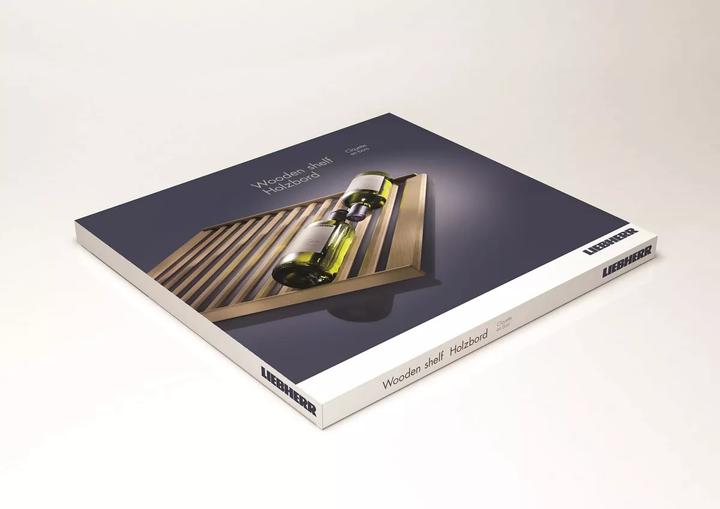 Actual product image Liebherr Wooden bottle rack