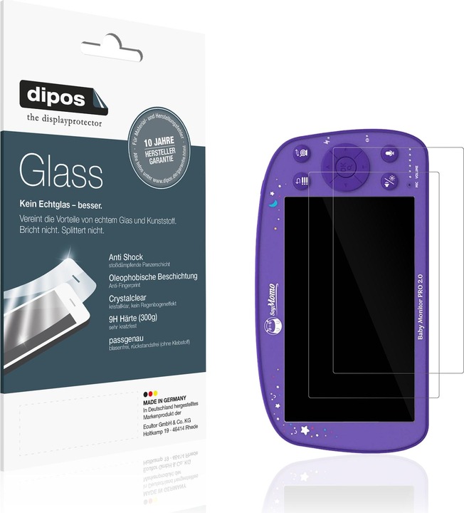 Produktbild Dipos Anti-Shock Displayschutz 9H
