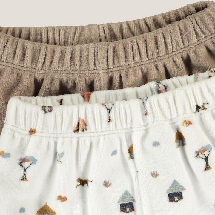 Produktbild La Redoute Collections 2er-Pack Samt-Pyjamas (98)
