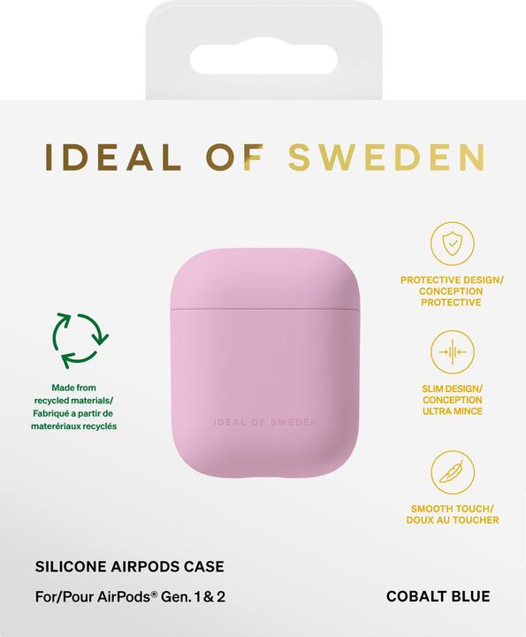 Produktbild iDeal Of Sweden Airpods laadimiskarbiümbris (1/2 gen), silikoon, Bubble Gum Pink (Ladecase Hülle)