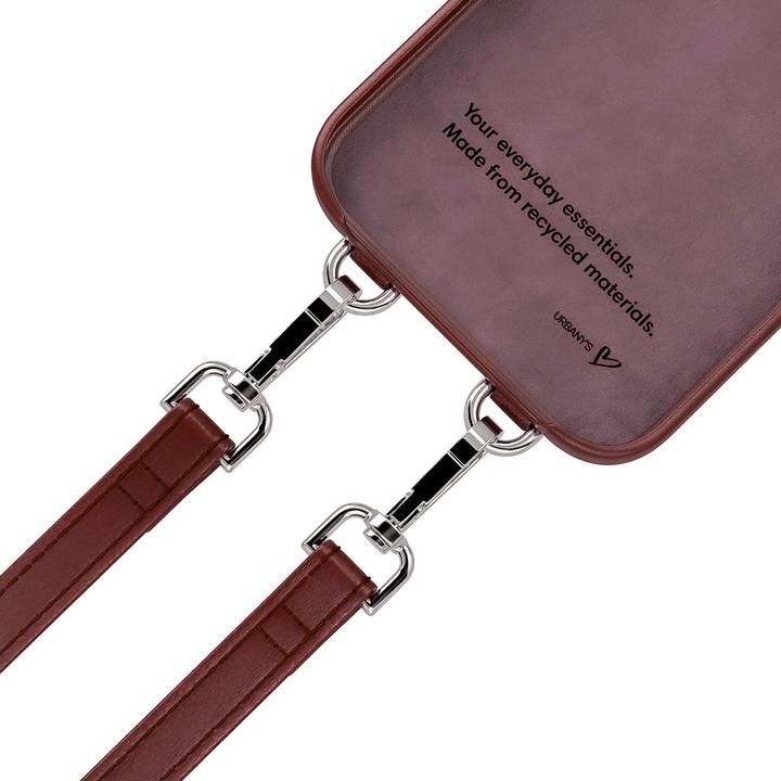 Actual product image Urbany's Necklace Case Handykette+ RED WINE iPhone 17 Pro Max