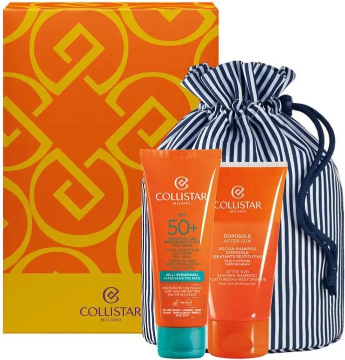 Immagine prodotto Collistar CS Sun - Giftset Active Protection Sun Cream Hyper-sensitive Skins Spf (Crema solare, SPF 50, 100 ml)