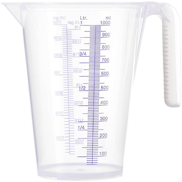 Image du produit Pressol Cruche de mesure 1 l, avec graduation, PVC (1000 ml)