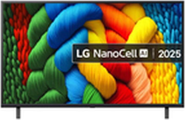 Image du produit LG 43NANO80A6B (43", NANO80, Nano-Cell, 4K, 2025)