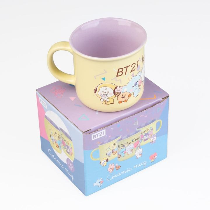 Actual product image BT21 Ice cream premium mug (375 ml)