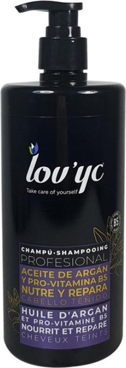 Immagine prodotto Lov'yc Shampoo professionale per capelli con olio di Argan per nutrire e riparare i capelli colorati 25,3 (Shampoo liquido)
