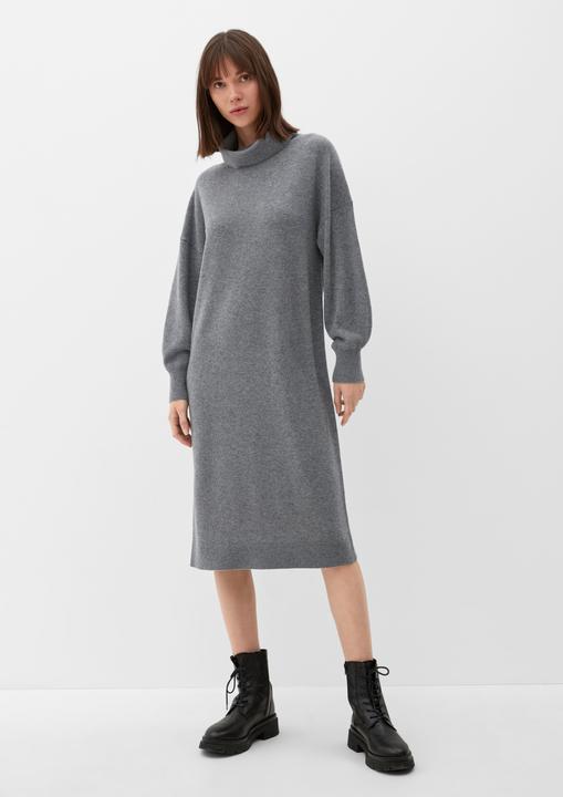 Image du produit s.Oliver Kleid Midikleid mit Rollkragen (40)