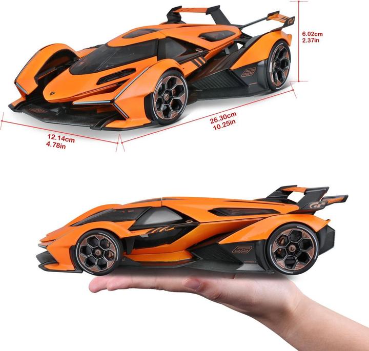 Image du produit Maisto Lamborghini V12 Vision Gran Tourismo 1/18 orange
