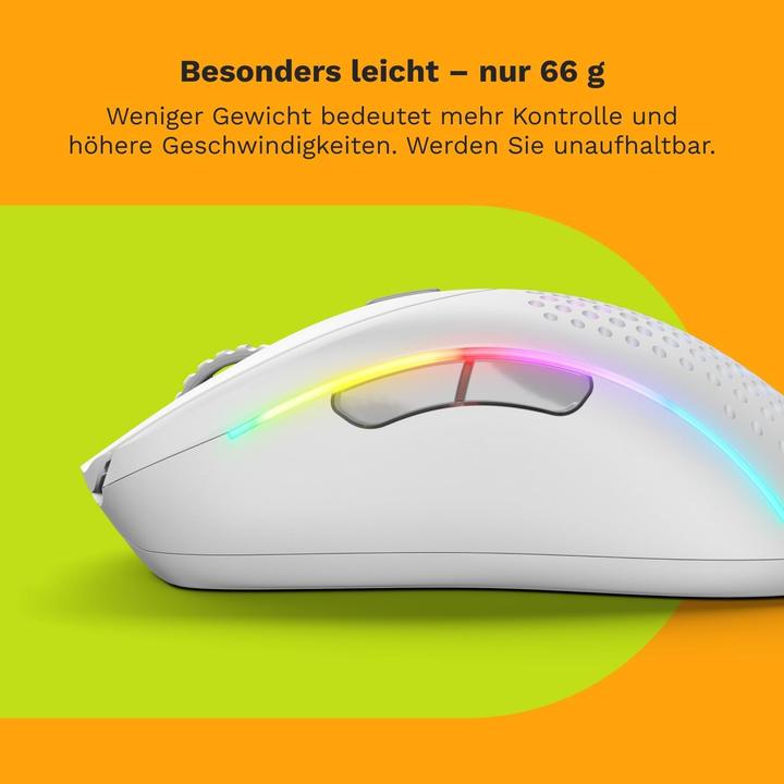 Actual product image Glorious PC Gaming Race Glorious Model D 2 Wireless Gaming Mouse - white (Wireless)