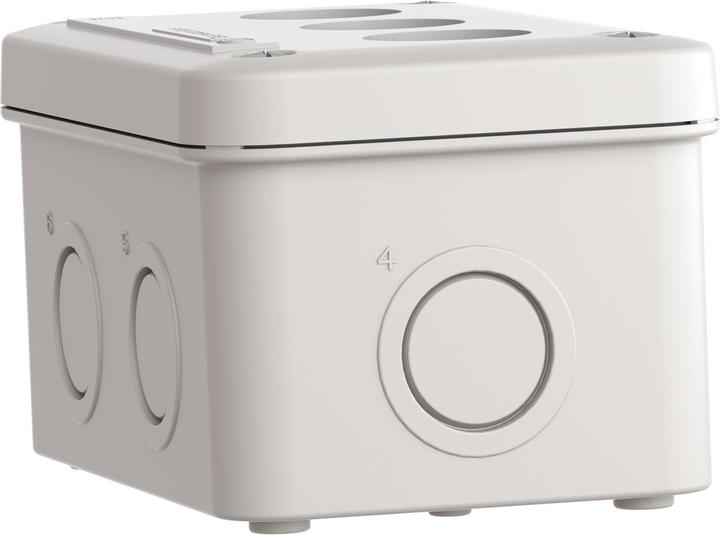 Produktbild Schneider Electric Valdymo kabina tuščia, tuščia, pilka, 3 išpjovos, IP54, 22 mm XALE3 XB7