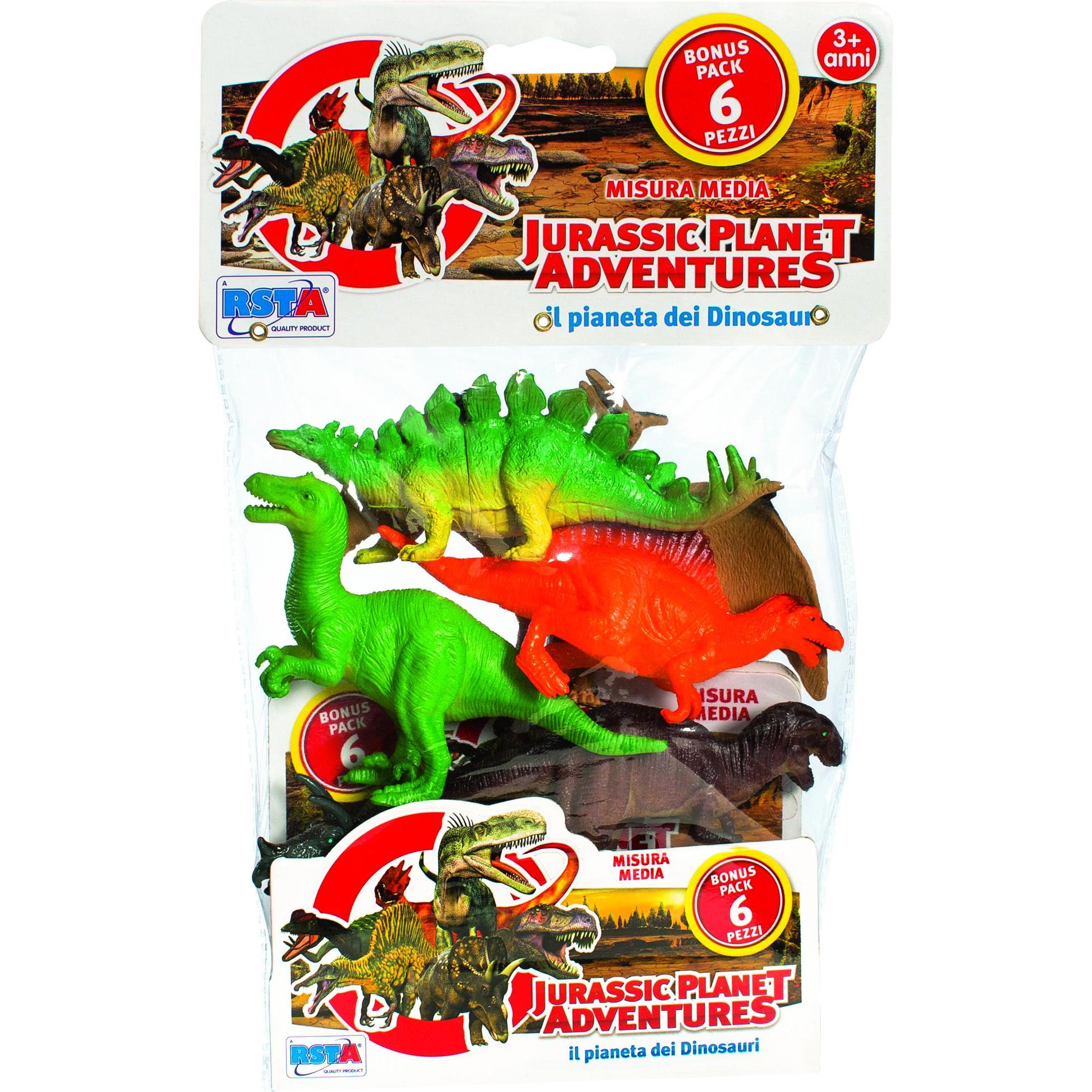 Thumbnail - Rs Toys 6-Piece Medium Dinosaur Envelope