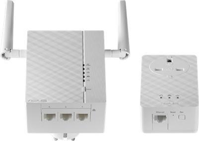 Productafbeelding ASUS PL-AC56 Kit Powerline-Wifi combinatie voor netwerkuitbreiding Project MSH (P) (1200 Mbit/s)