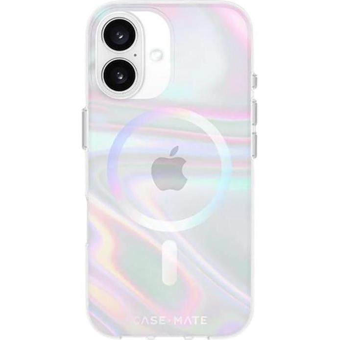 Thumbnail - Case-Mate Soap Bubble MagSafe Case (Apple iPhone 16), Smartphone Hülle, Transparent