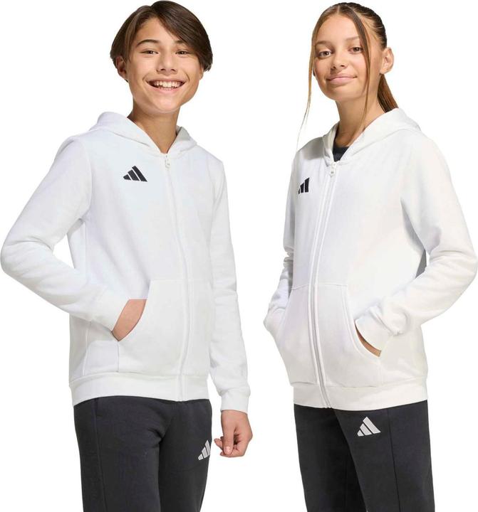 Produktbild Adidas Ent26 Fz Hood Y - white/black (164)