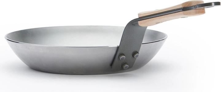 Produktbild de Buyer Runde Bratpfanne B Bois ø20cm (20 cm, Bratpfanne, Edelstahl)