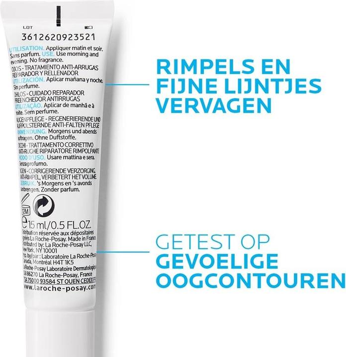 Produktbild La Roche Posay Hyalu B5 (Augenpflege Crème, 15 ml, Tag + Nacht)