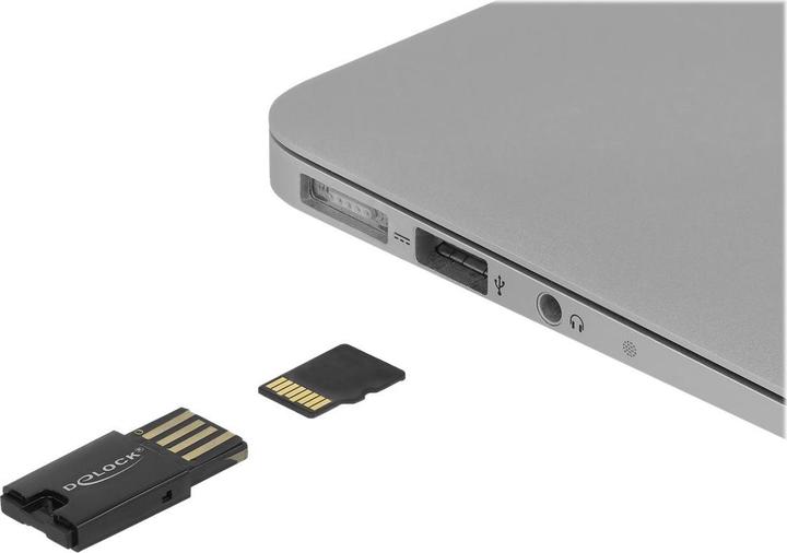 Produktbild Delock USB 2.0 Card Reader für Micro SD Speicherkarten (USB 2.0)