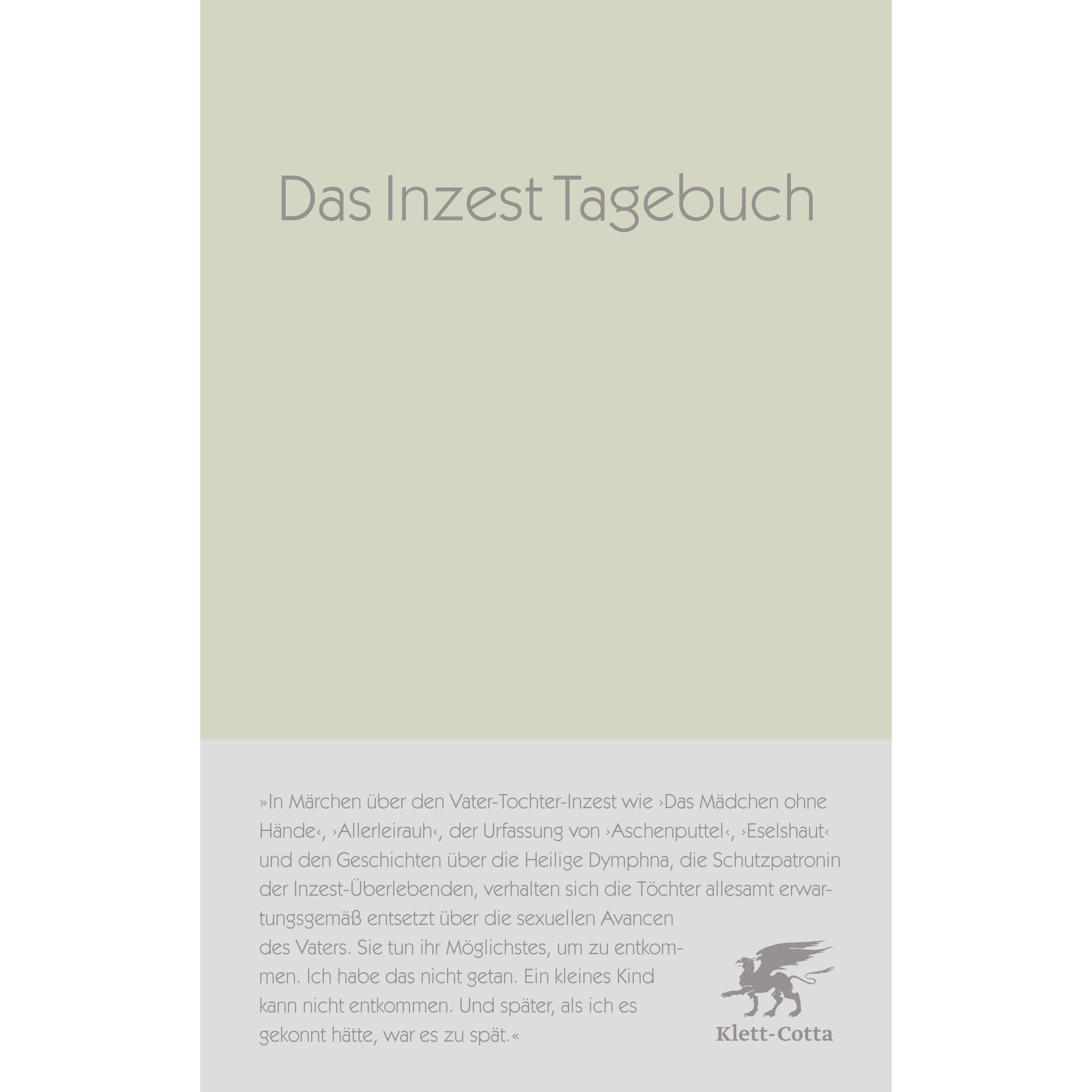 Das Inzest-Tagebuch, Belletristik von Christa Schuenke, Anonyma