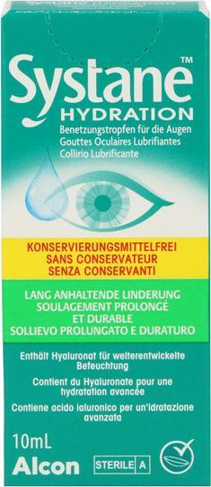 Actual product image Systane Hydration Benetzungstropfen (10 ml, 10 ml)