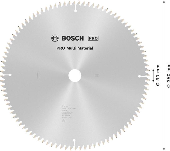 Productafbeelding Bosch Professional Zubehör Cirkelzaagblad Multi Materiaal