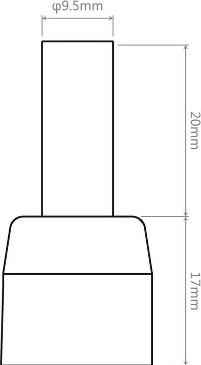 Produktbild Toolcraft TPS-800HT3 Heissluftdüse Spitzen-Grösse 9.5 mm Spitzen-Länge 37 mm Inha (Heissluftdüse)