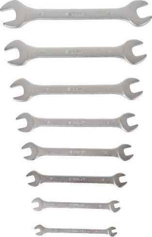 Image du produit Stanley 1-17-380 Jeu de douilles, 8 pièces, 4-19 mm