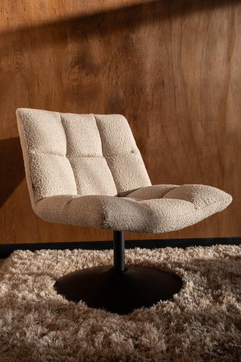 Actual product image Dutchbone Lounge Chair Bar Bouclé