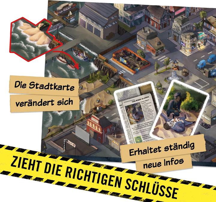 Immagine prodotto Hidden Games HID00017 - Gioco da tavolo sul crimine: Chi ha ucciso il signor Reed? (EN) (Tedesco, 2 - 6 Giocatori)