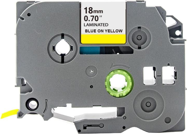 Produktbild Hermex Alternatives Etikettenband zu Brother TZe-643 Beschriftungsband (1.80 cm, Mehrfarbig)
