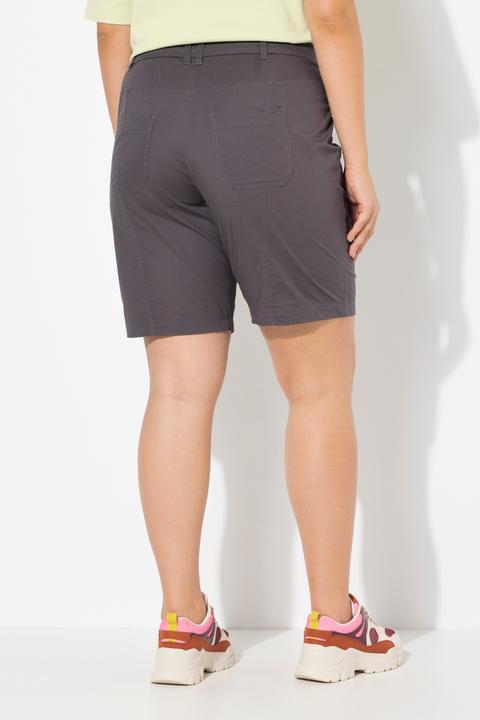Produktbild Ulla Popken Cargo-Bermuda, Komfortbund, 4-Pocket-Schnitt (58)