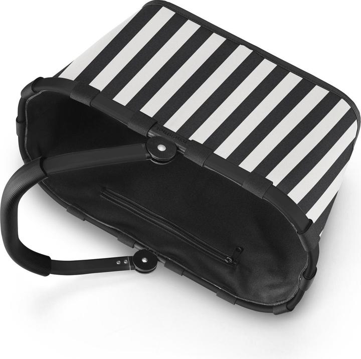 Actual product image reisenthel Einkaufskorb Carrybag Summerstripes Black