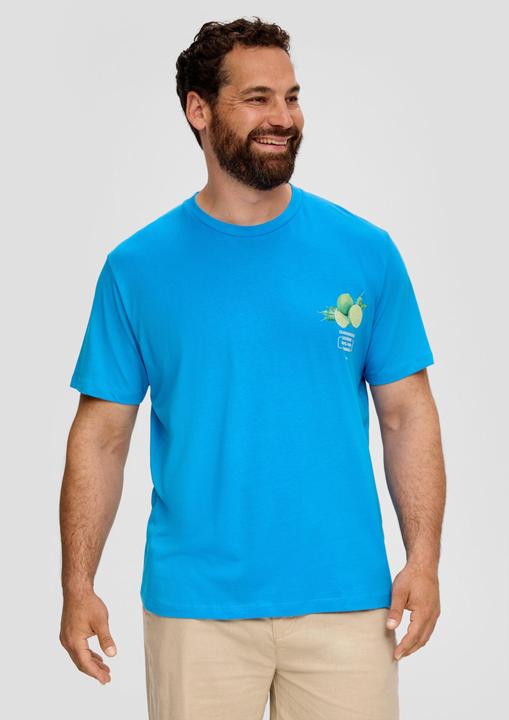 Produktbild s.Oliver T-Shirt Jerseyshirt mit Artwork (XXL)