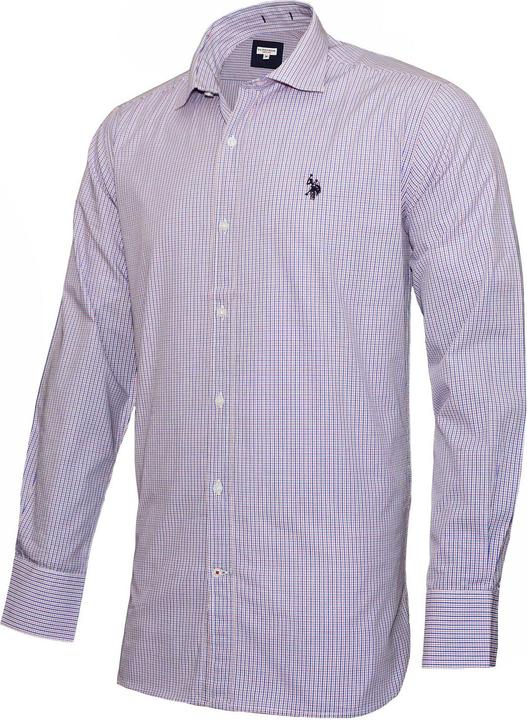 Immagine prodotto U.S. Polo ASSN. Camicia Popline a maniche lunghe Camicia Button Down (M)