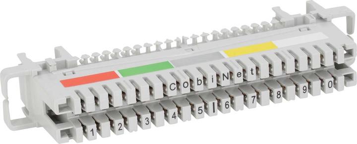 Cobinet LSA connection strip