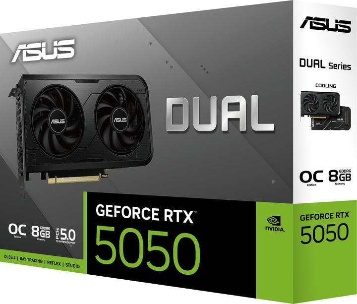 Actual product image ASUS Dual GeForce RTX 5050 OC (8 GB)