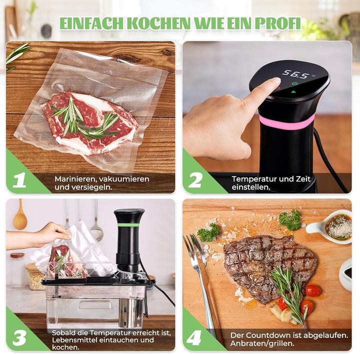 Immagine prodotto Vpcok Direct Sous Vide Stick mit LCD Touchdisplay