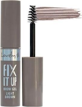 Lovely Fix It Up Brown Gel Dark Brown Eyebrow Mascara (Dark Brown)