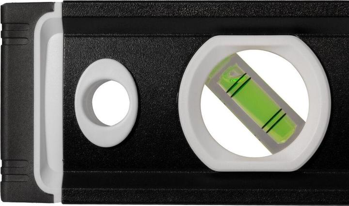 Actual product image Stahlwerk Aluminium magnetic spirit level 600 mm long magnetic 3 vials (60 cm)
