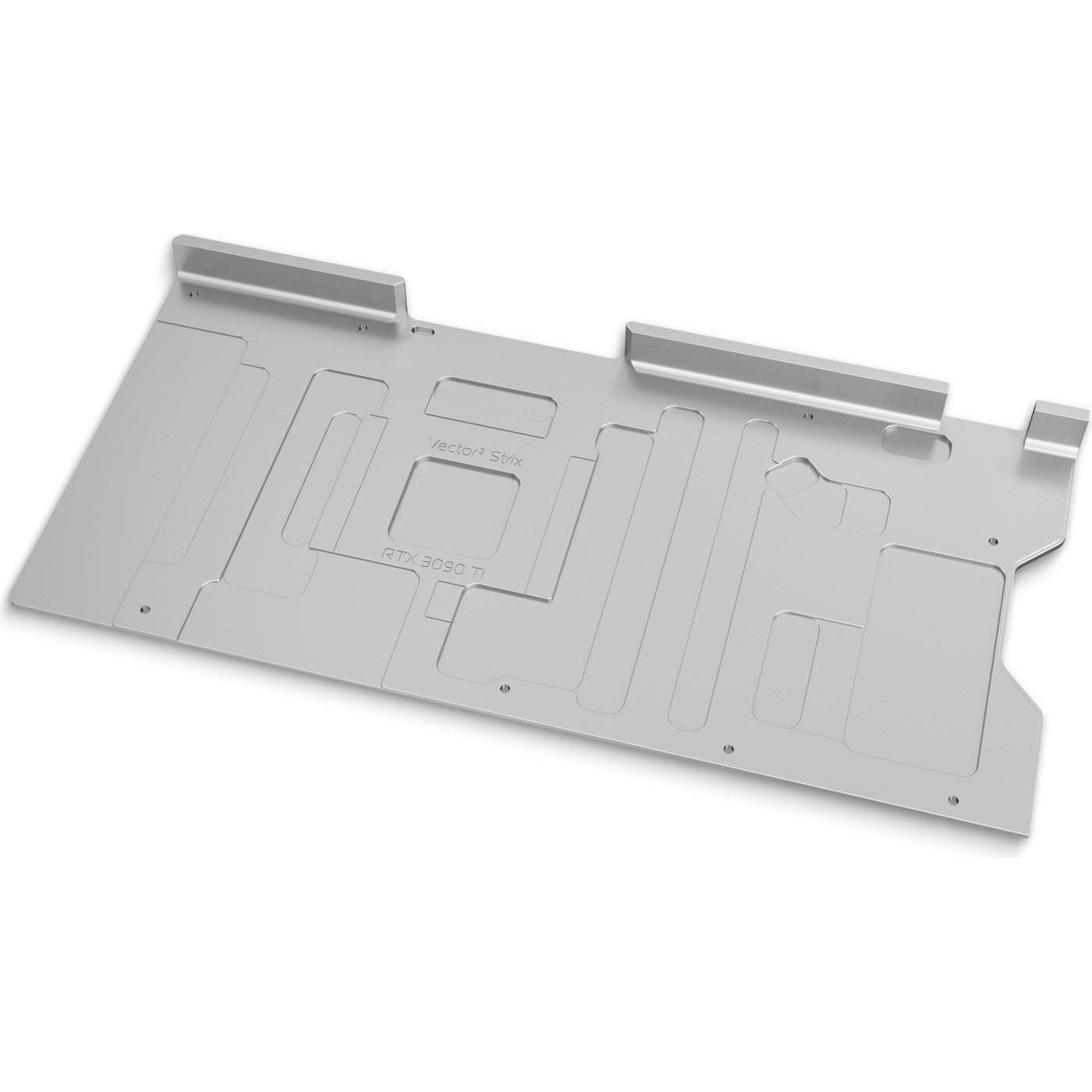 EKWB EK-Quantum Vector² Strix/TUF RTX 3090 Ti Backplate - nichel, Accessori raffreddamento ad acqua GPU
