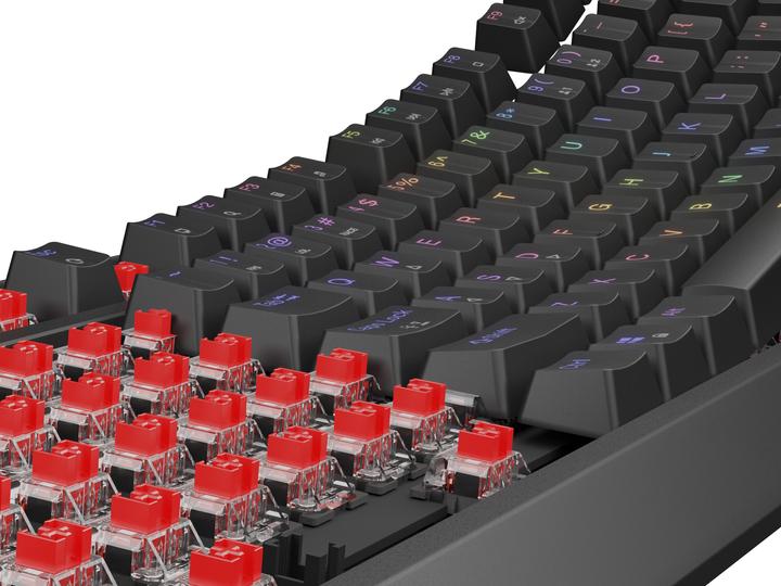 Produktbild Genesis Thor 230 TKL czarna RGB Outemu Red (US, Kabelgebunden)