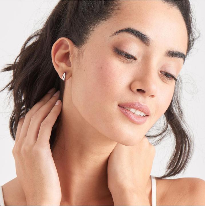 Produktbild Ania Haie Creolen Luxe Minimalism E024-03H (925er Silber)