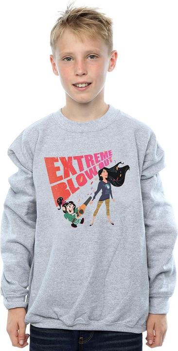 Produktbild Disney Wreck It Ralph Pocahontas And Vanellope Sweatshirt Jungen (140, 146)