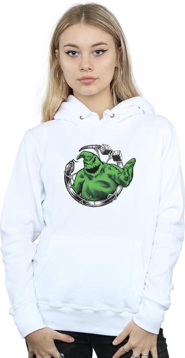 Immagine prodotto Disney Nightmare Before Christmas Roll The Dice Felpa con Cappuccio Donna (L)